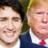 ‘Trudeau’s an EMBARRASSMENT!’ Canada’s ‘immature’ mockery of Trump sparks anger