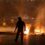 Lebanon protests continue for second night