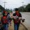 Central American authorities try to disperse Honduran migrant caravan