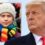 Greta Thunberg takes brutal swipe at ‘old man’ Trump as he leaves White House: ‘So nice!’