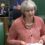 Theresa May blasts Boris Johnson over foreign aid cut