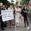 Laurence Fox and Piers Corbyn lead protests outside Wimbledon