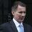 Fall in energy prices gives Jeremy Hunt £27bn windfall