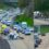 Chaos on the M27 after crash left a speedboat stranded on motorway