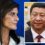 Nikki Haley calls China an ‘enemy’ of the US and says Xi is ‘preparing for war’
