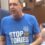 Anti-Brexit protester Steve Bray kicked out after gatecrashing Tory event